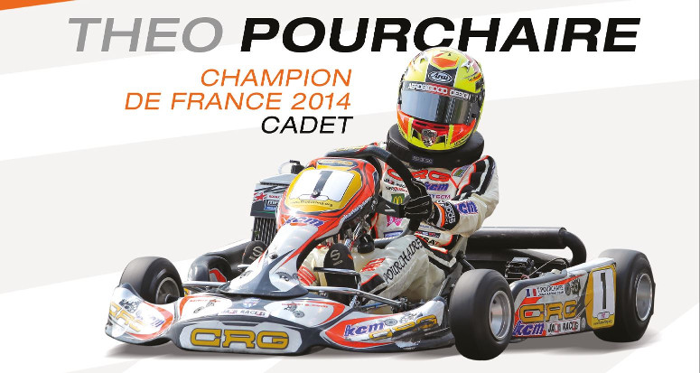Champion de france 2014 Théo Pourchaire